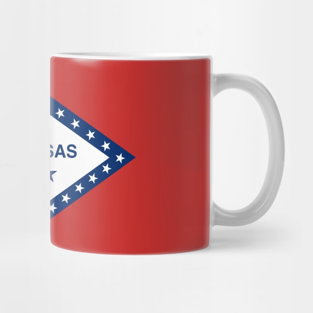 Arkansas State Flag by Yesteeyear